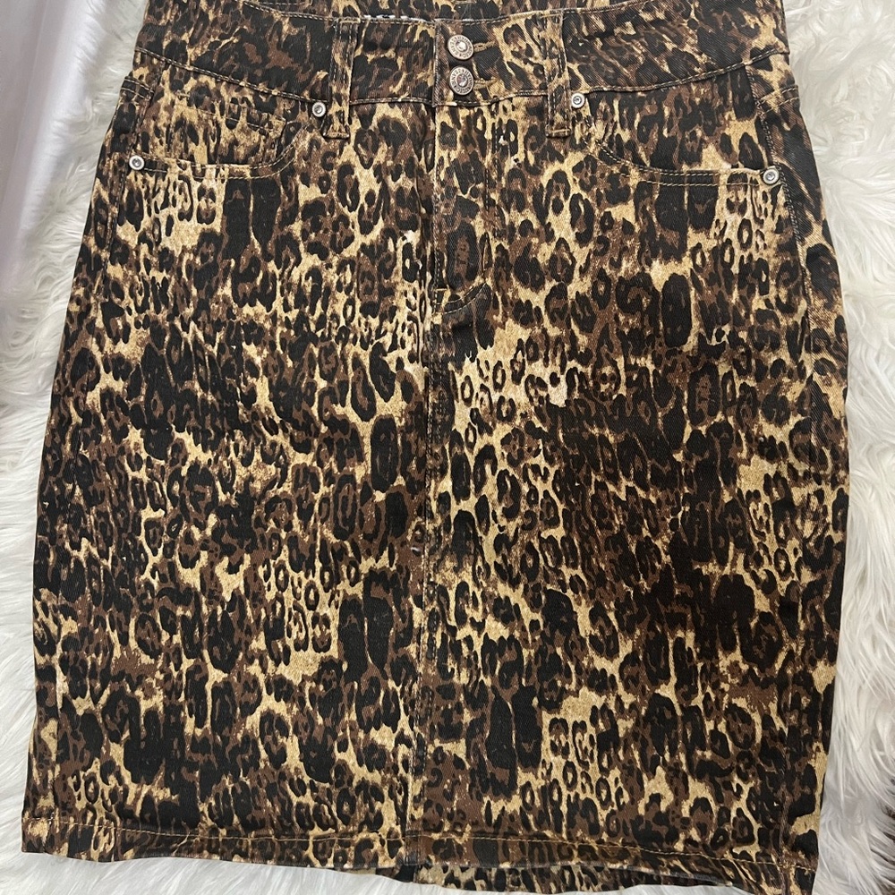 HYDRAULIC Leopard Print Skirts size 8